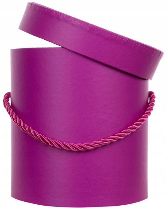 Flower Box Pudełko Na Kwiaty Prezent Magenta
