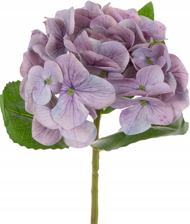 Hortensja Jasny Fiolet Gałązka 35 Cm