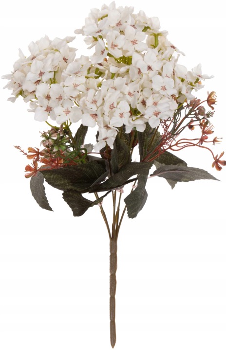 Hortensja Biała Bukiet 40 Cm