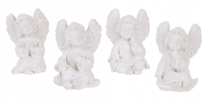 4 Szt. Anioł Aniołek Figurka 4 Cm